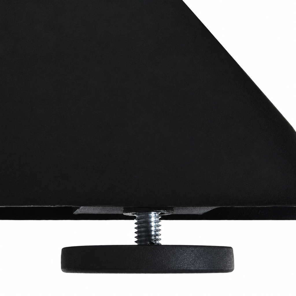 Pied de table Araignée en acier noir – 120 × 68 × 72 cm