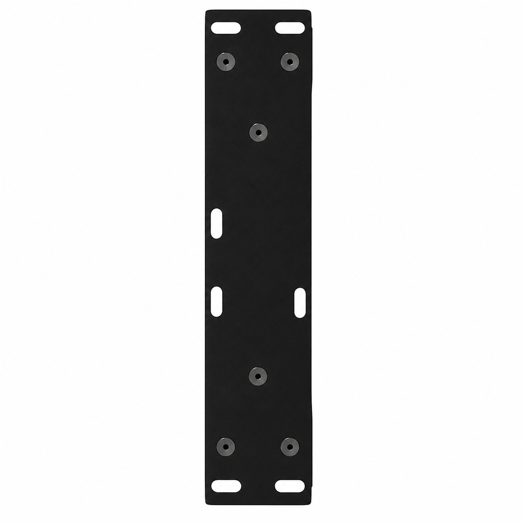 Pieds de table basse en X en acier noir – Lot de 2 – 28 × 42 cm